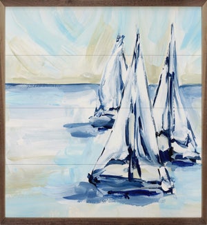 Sailing On Glass By Emily Wood
